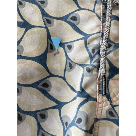 Katin USA Surf Co. Board Shorts Mens Size 32 Surfing Swim Trunks Gray Blue - Picture 11 of 13